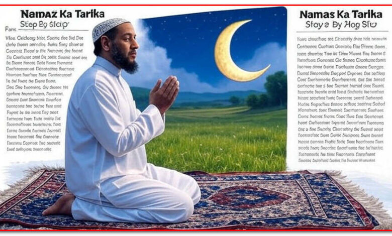 Namaz Ka Tarika Step By Step